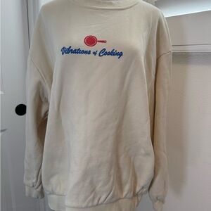 Vibration in Cooking Sweatshirt
